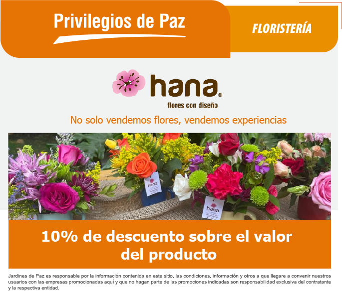 Floristeria – Jardines de Paz