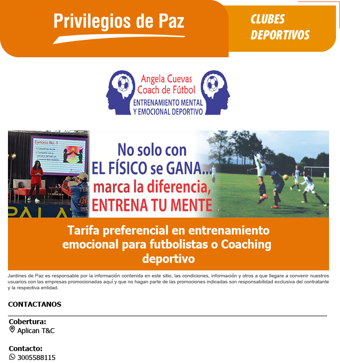 Angela Cuevas Dep - Clubes Deportivos