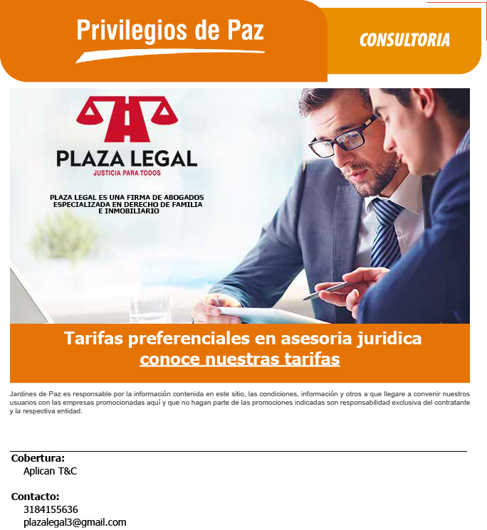 PLAZA LEGAL - Especialistas